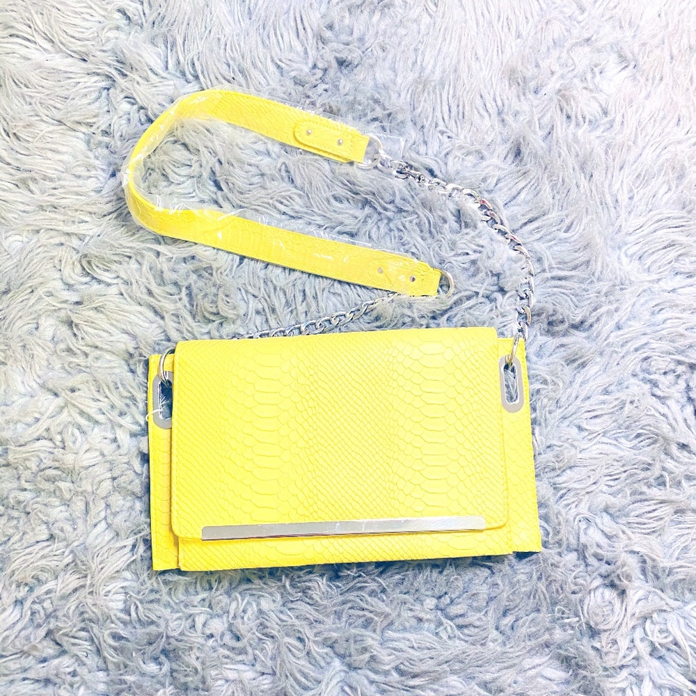 New Look Faux SnakeSkin Crossbody Purse